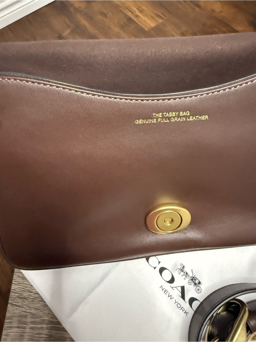 Coach Soft Tabby Shoulder Bag in Maple - Picture 3 of 9